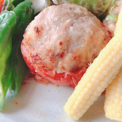 パプリカの肉詰め