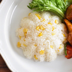 夏だけじゃない‼︎とうもろこしごはん🌽