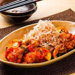鶏肉とトマトの煮しめ