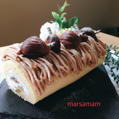 モンブランロール