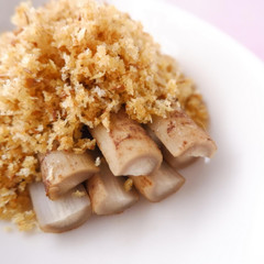ゴボウのスパイス和え
