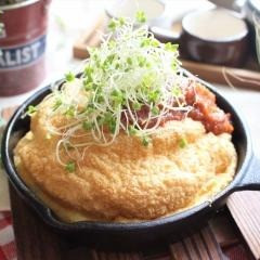 秋野菜のスフレオムレツ
