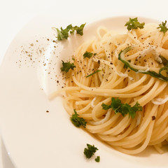 しらすと大葉のパスタ