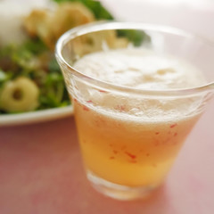 ゆずとリンゴのスムージー