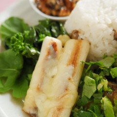 ネギチーズ焼き