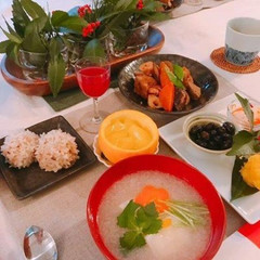 お正月のおもてなしレッスンより②黒豆