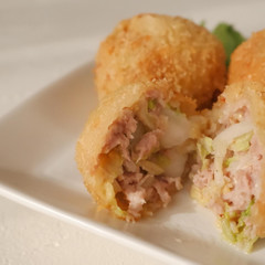 白菜メンチ