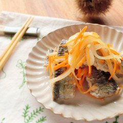 青身魚のエスカベッシュ