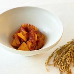 干し柿の和え物