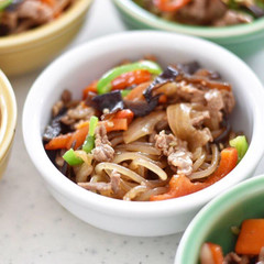 普段のおかずに♪丼に♪具沢山チャプチェ