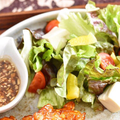 豆腐サラダ&チョカンジャン🥗