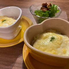 牡蠣のグラタン
