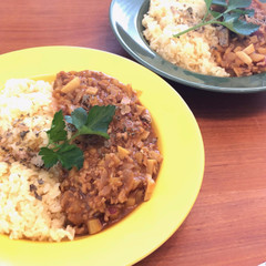 冬の根菜スパイスカレー