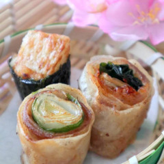 海苔巻き巻き（有田鶏と山芋）