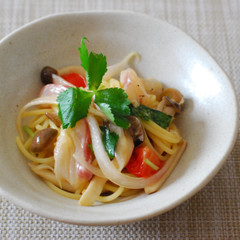 真鯛の中華マリネパスタサラダ