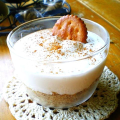 簡単♡レアチーズケーキ