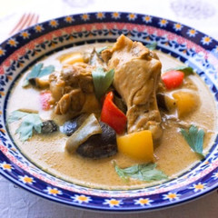 レンジで超簡単！タイ風＊チキンカレー