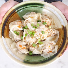 汁なしワンタン【レシピ】