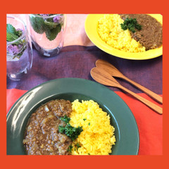ワンボールでチン！キーマカレー