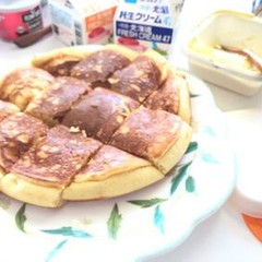 冷めてもふんわりホットケーキ