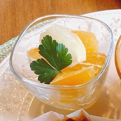 フルーツコンポート
