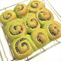 抹茶のちぎりパン