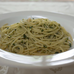 大葉のジェノベーゼパスタ