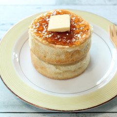ホットケーキみたいなパン