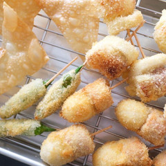 3種の串揚げ🍢