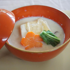 湯葉豆腐汁