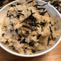 ひじきご飯(乾物を極める)
