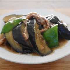 豚肉とナスの炒め煮