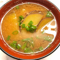 サツマイモのお味噌汁(鬼滅の刃)