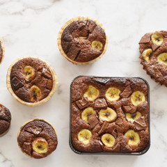 チョコバナナのココアパウンド🍫🍌