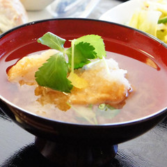 ＊海老しんじょうのみぞれがけ＊
