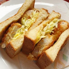 和風手作りえびカツサンド
