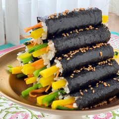 やみつき！巻き簾いらずのコマッキンパッ！！