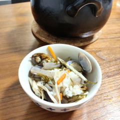 アサリの炊き込みご飯