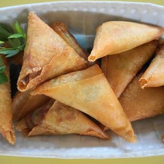 カレー風味の春巻き