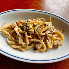 リグーリアの手打ちパスタトロフィエ