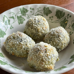 リコッタチーズとほうれん草のポルペッタ