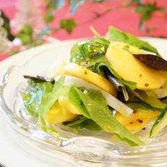 ＊柿と白菜のサラダ＊