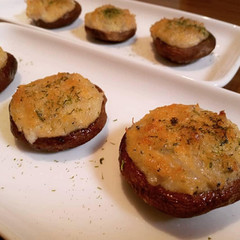 椎茸マヨしらすのっけ焼き