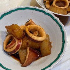 スルメイカと大根の煮物