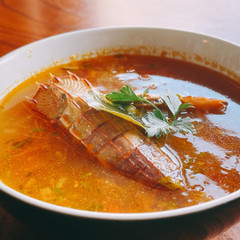 シャコのトマトスープ