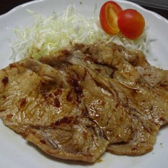 照り焼き液の応用「豚の生姜焼き」