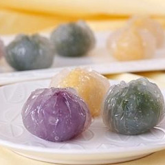 カラフル葛饅頭