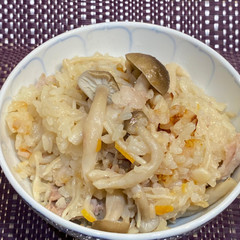 コラーゲンたっぷり炊き込みご飯