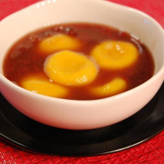 かぼちゃ白玉ぜんざい