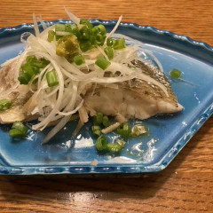 白身魚のレンチン蒸し